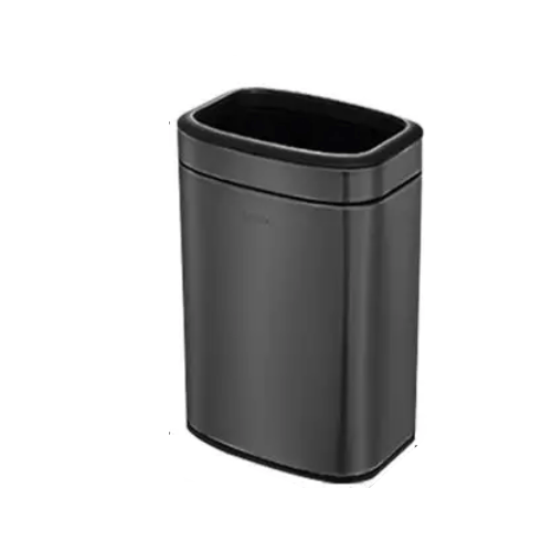 P CCKO Trash can without lid black CK 9906 12L - Image 1