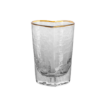 Heart shaped glass cup SE -100