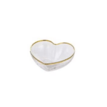 Heart shaped glass bowl SE -097