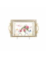 Set of 3 rectangular metal trays 75350 - Image 2