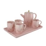 Pot & Cups Set 16829-9 Pink