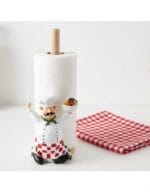 Kichen tissue holder red & white chef LB120