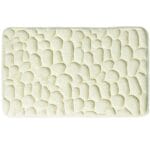 Light green Cobblestone Foam bathmat 1404-4 - Image 2