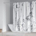 Marble Shower Curtain Set with Rugs 1404-26 - Image 3