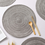 Placemat SE-030 Grey 36 cm