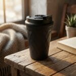 Stainless Steel Mug Black W004
