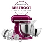 KitchenAid Tilt-Head Stand Mixer Beetroot 4.8L + Free KitchenAid Bread Bowl