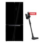 Tesla 4 Doors refrigerator - RM4700FHBE + Free Vacuum Cleaner HS500GF