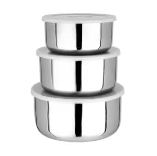 Untitled Stainless Steel Bowl Set KW004 - Image 1