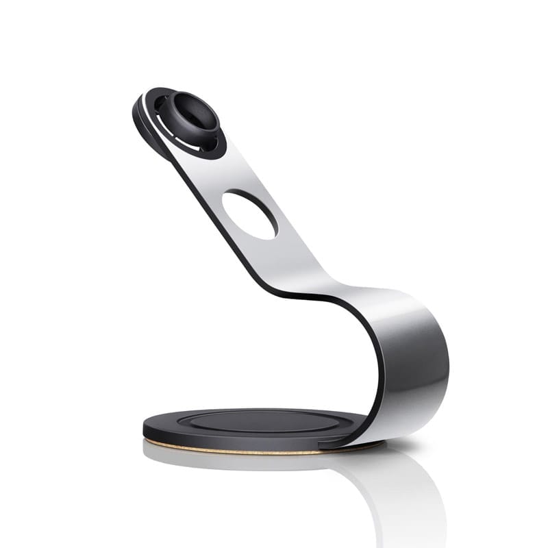 nic.jpg Dyson Supersonic hair dryer stand (Nickel/Black) - Image 1