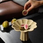 Ceramic Fruit Plate Khaki 867 - Image 2