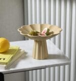 Ceramic Fruit Plate Khaki 867