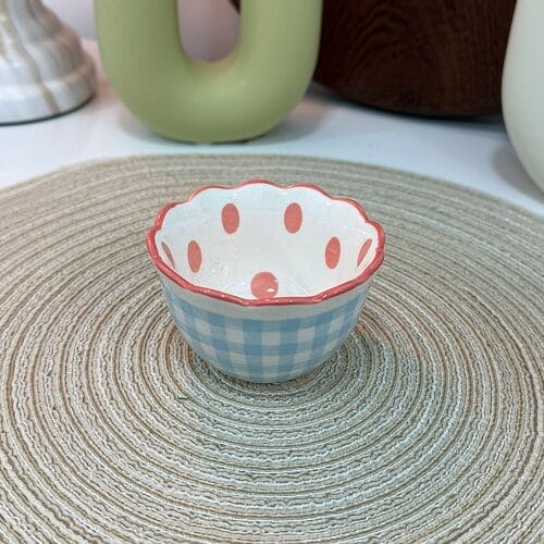 Untitled Porcelain Round Sauce Bowl Set Of 2pcs S5 - Image 1