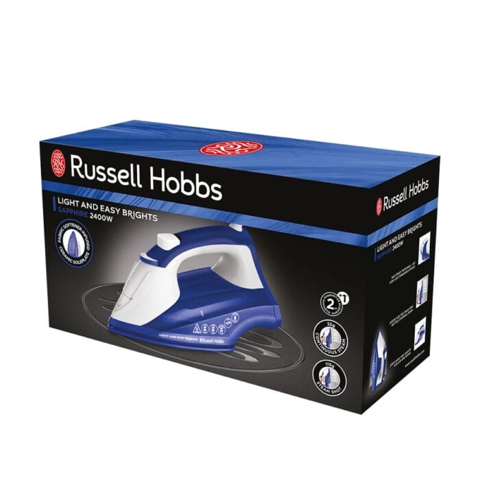 Russell Hobbs Light & Easy Brights Sapphire Iron - Image 6