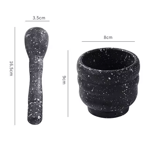 600000005422 Garlic Pestle Black - Image 1