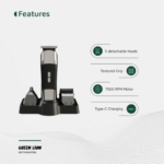 Green Lion Trim Master 5 in 1 Trimmer-Black