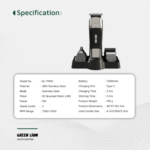 Green Lion Trim Master 5 in 1 Trimmer-Black