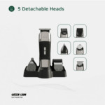 Green Lion Trim Master 5 in 1 Trimmer-Black